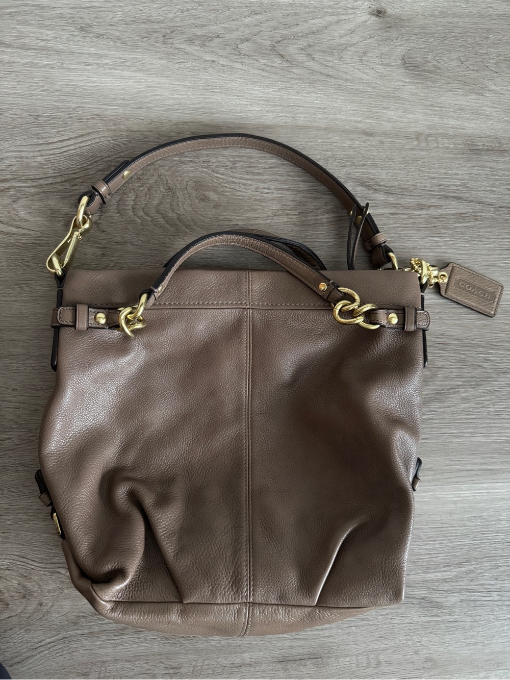 Coach Brooke Brown Top-Handle Shoulder Bag